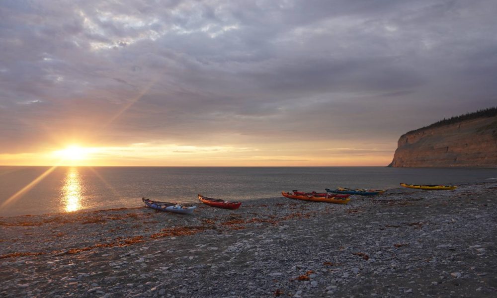 Anticosti lever de soleil Sentier-Vert