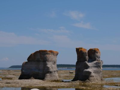 Monolithes de l’anse aux érosions, Île Quarry