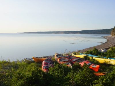 Pointe-Carleton kayaks